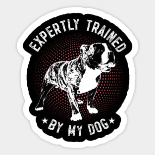 American Bulldog funny gift Shirt Sticker